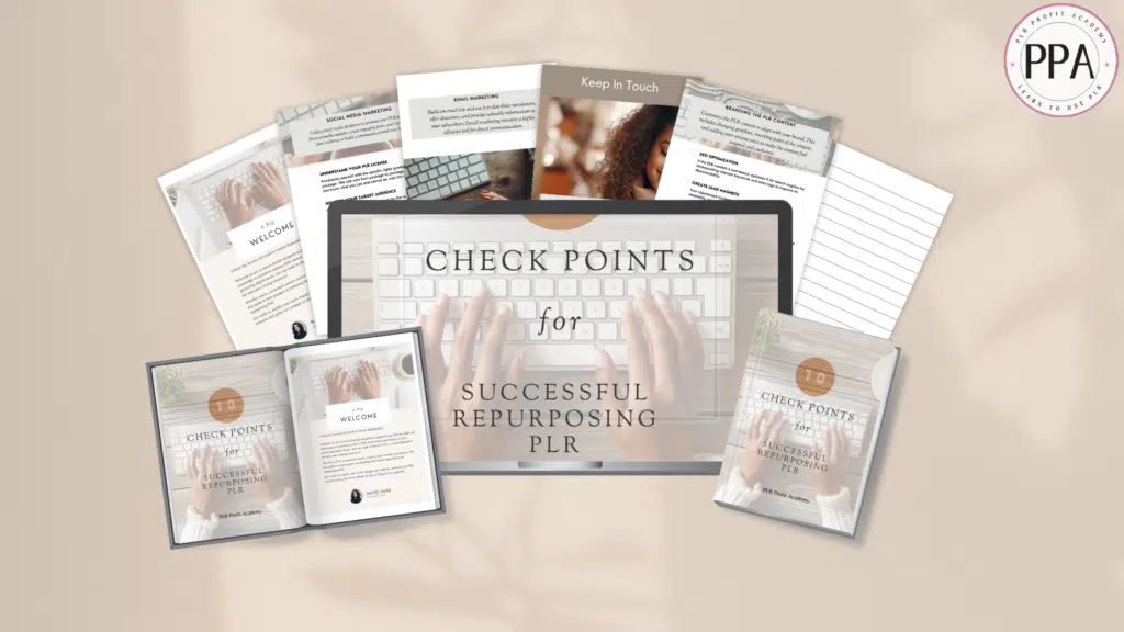 PLR Freebie Check Points