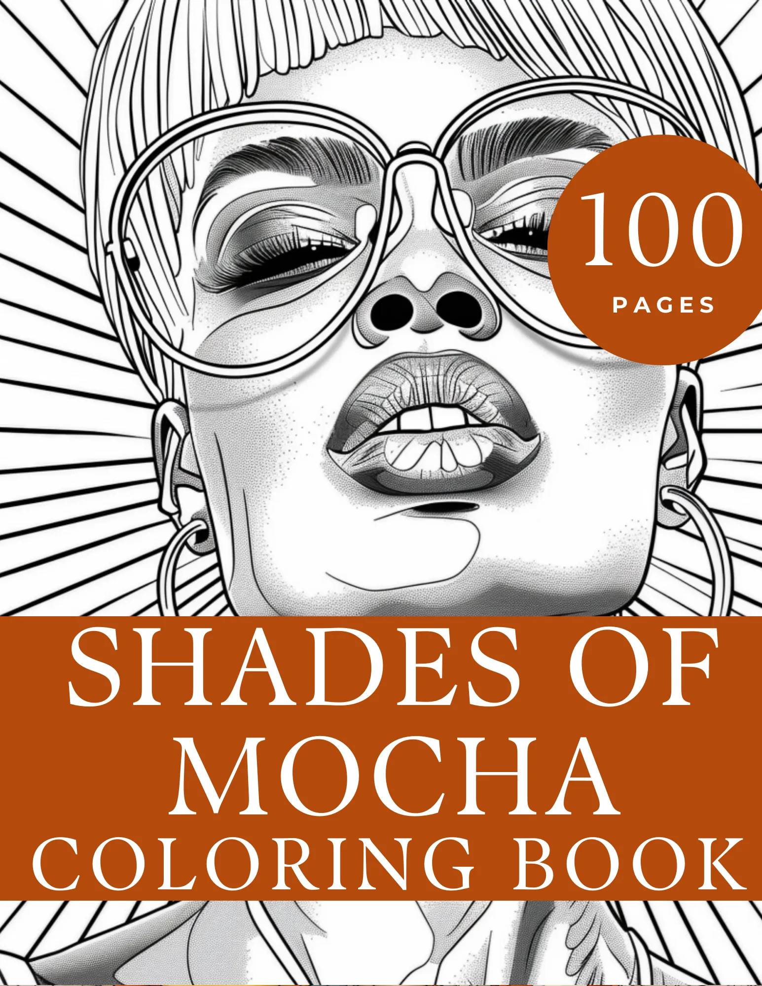 Shades of Mocha Coloring Book