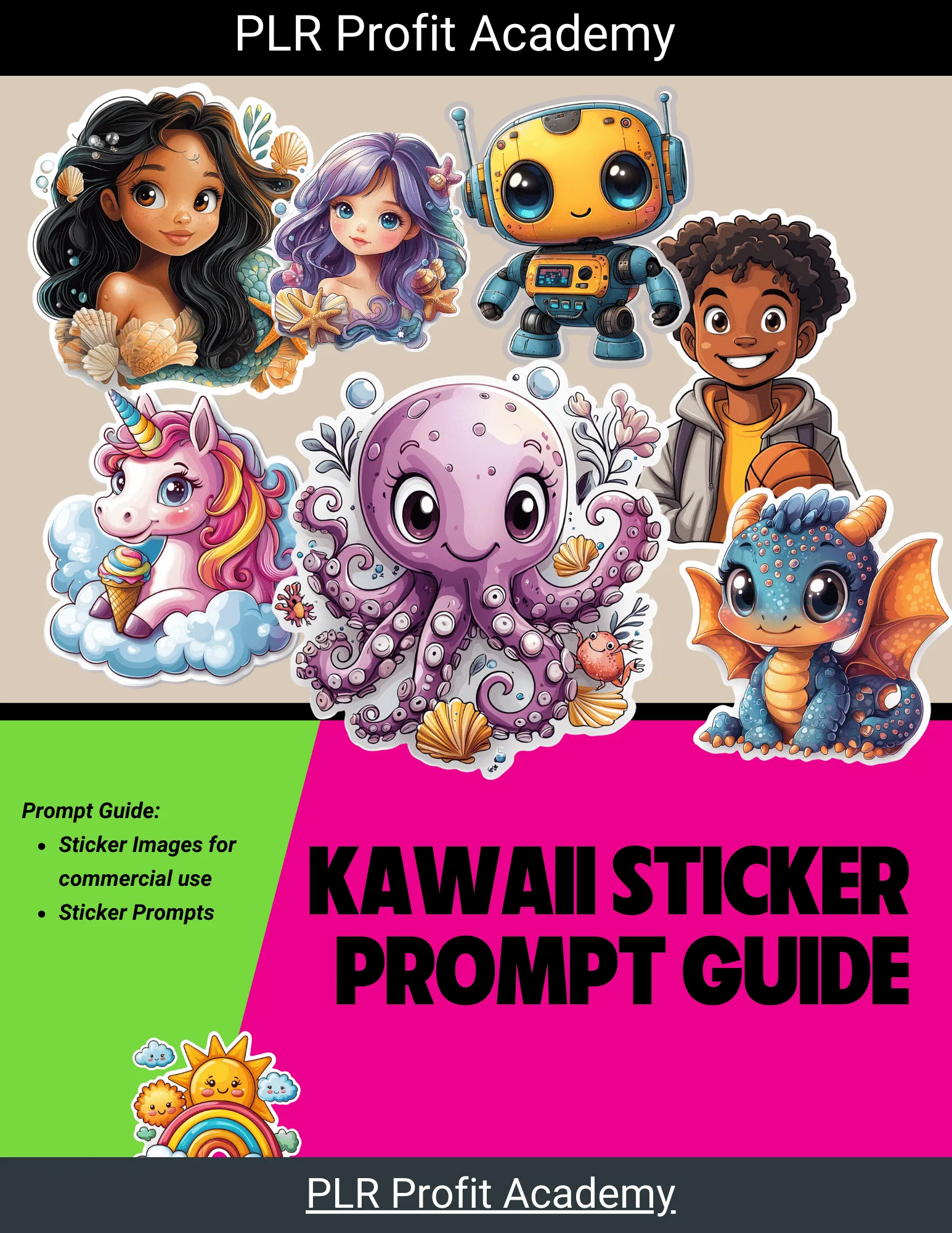 KAWAII Sticker Prompt Guide