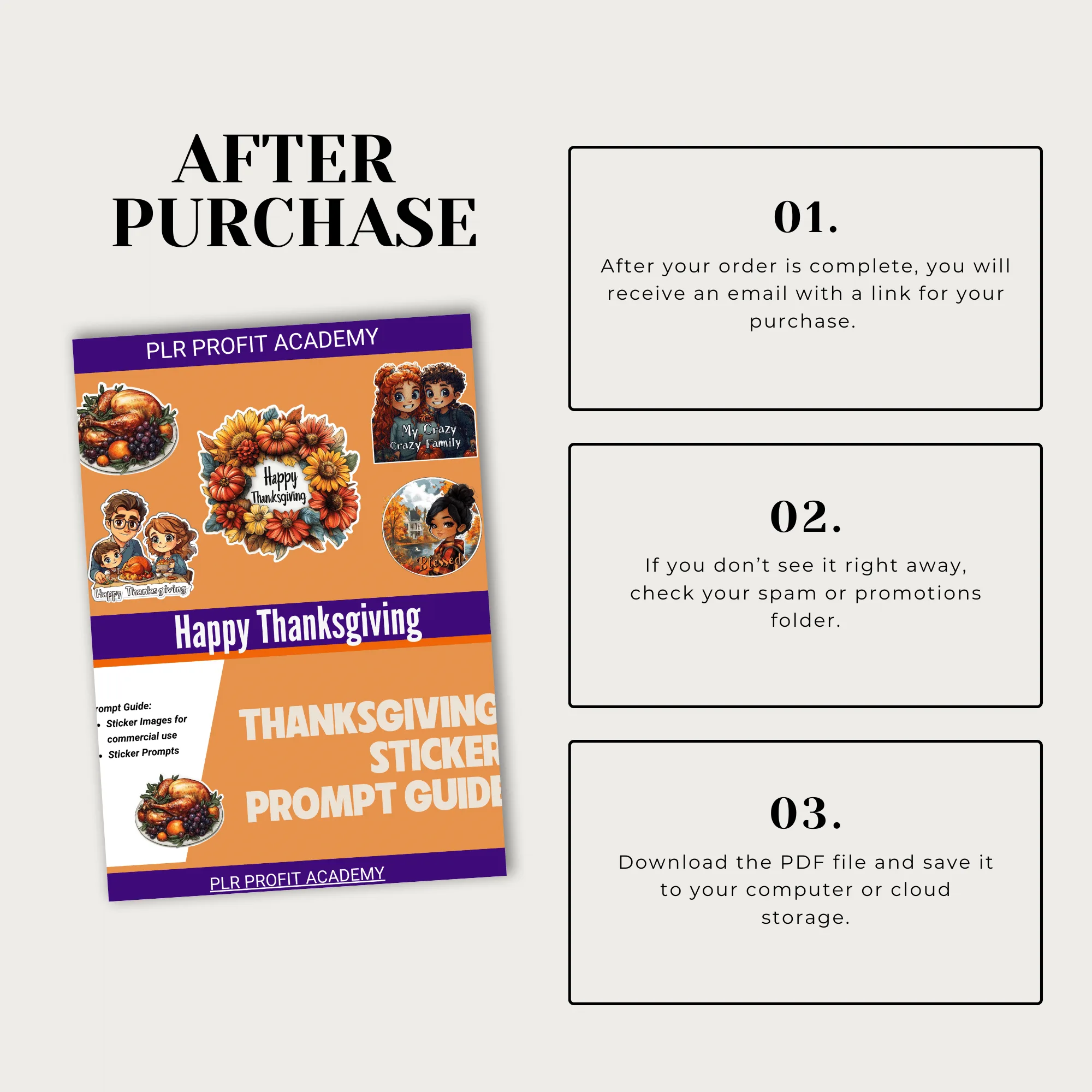 THANKSGIVING Sticker Prompt Guide - Image 2