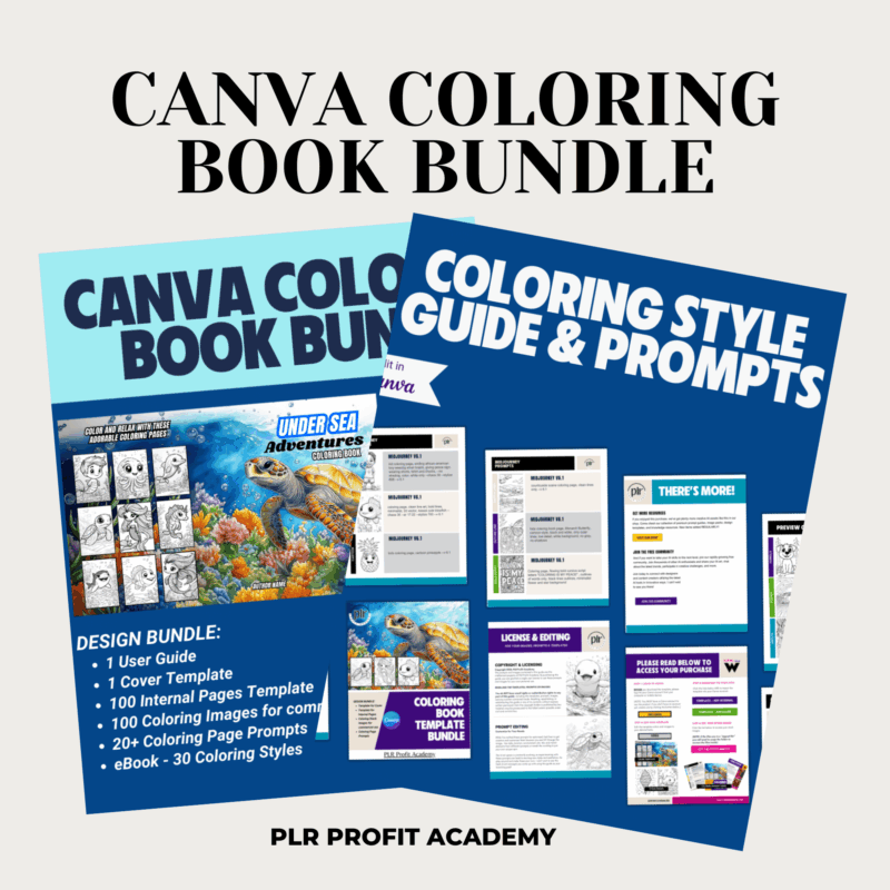 Canva Coloring Book Bundle
