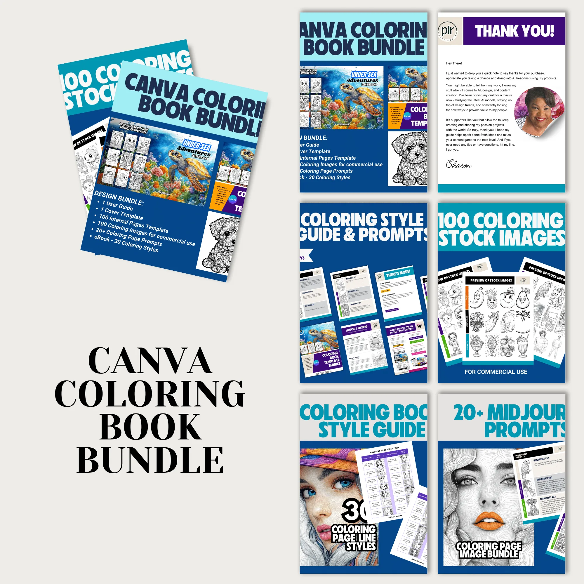 Canva Coloring Books Template - Image 3