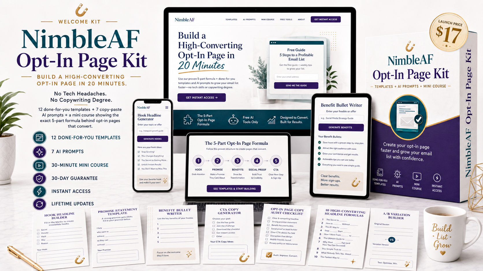 NimbleAF Opt-In Kit