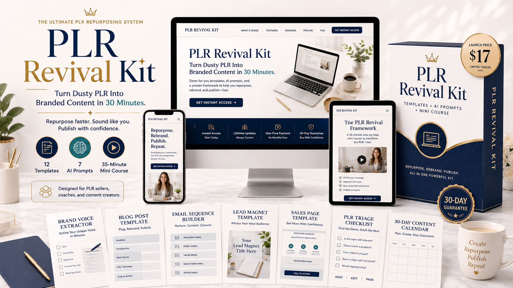 PLR Revival Kit — The Ultimate PLR Repurposing System